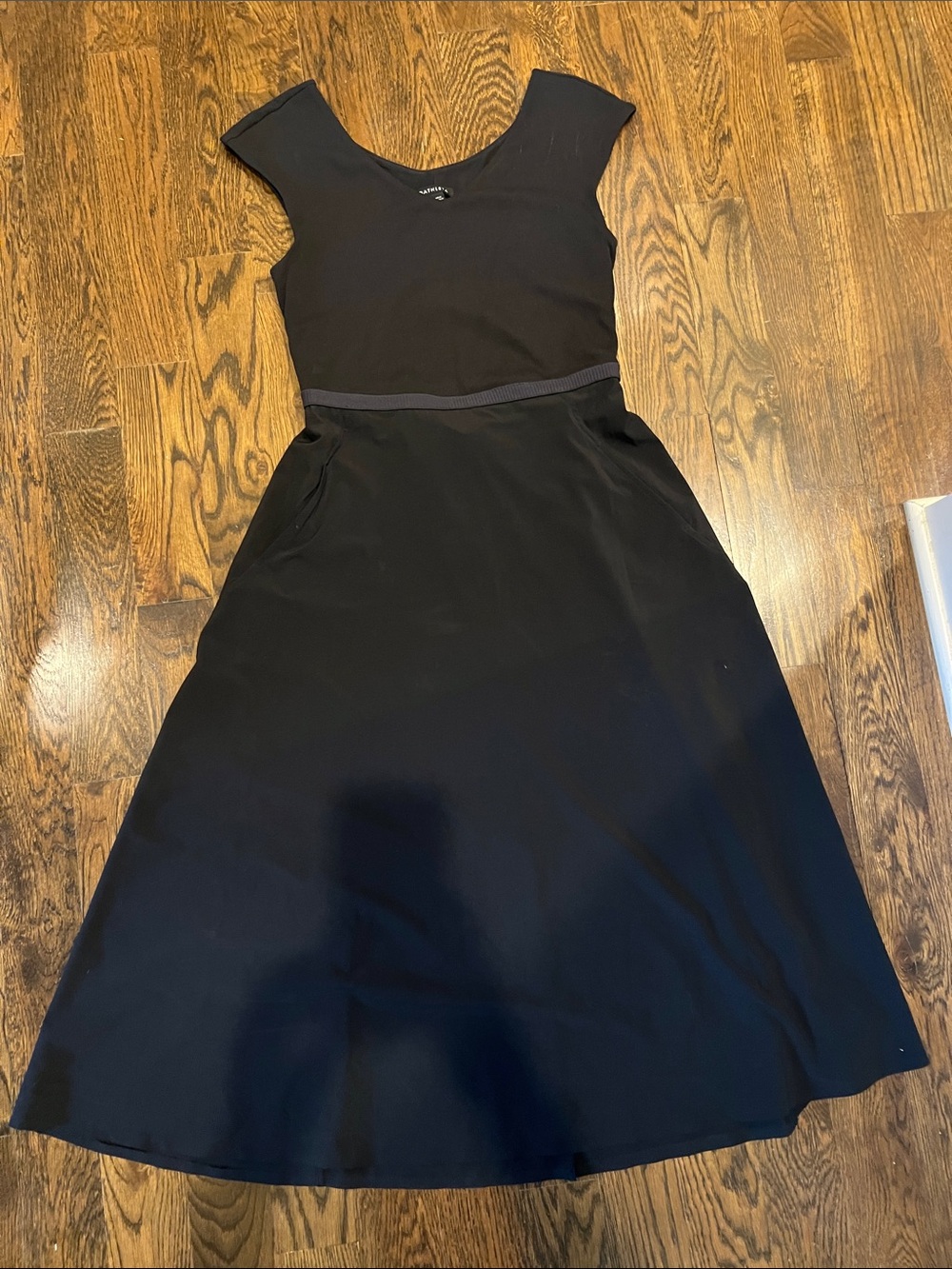 Athelta Classic Black Women's A-Line Dress